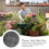 10 Planter Mesh Pad Plastic Pads Bonsai Drainage 6