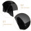 Black Durable Vinyl Record Holder Desktop Rack for Cd Storage 7