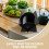 Black Durable Vinyl Record Holder Desktop Rack for Cd Storage 8