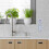 2Pcs Durable ABS Tea Towel Holder Adhesive Hooks White Wall-Mounted 5