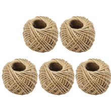 Twine Rope 5 Rolls Khaki Jute Craft Enthusiasts Ranch
