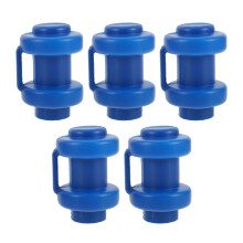 5Pcs Durable Blue Trampoline Pole End Caps Plastic Protective Covers