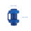 5Pcs Durable Blue Trampoline Pole End Caps Plastic Protective Covers 9