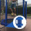 5Pcs Durable Blue Trampoline Pole End Caps Plastic Protective Covers 8
