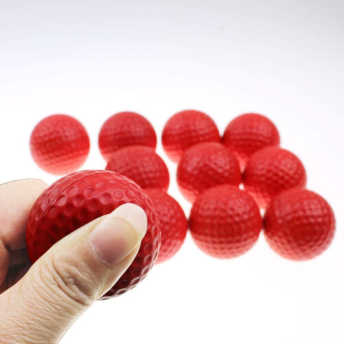 11Pc PU Golf Balls Durable Lightweight Assorted Colors for Practice 2