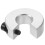 Silver Adjustable Drill Stop Collar Aluminum Alloy for Linear Rail 5