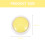 Yellow Puppy Recorder Button Plastic Pet Talking Training Toy 2