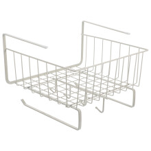 Under Shelf Basket Iron Dark Grey For 1set