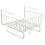 Under Shelf Basket Iron Dark Grey For 1set 1