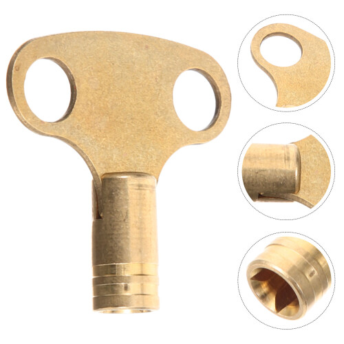 Universal Radiator Valve Key Lightweight Copper Plumbing Tool 2