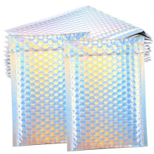 12 Pcs Self Adhesive Bubble Shipping Bags for Mailing and Storage
