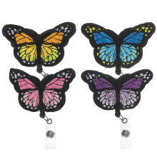 4St Draagbare ABS Naamkaart Clips Voor Verpleegsters Decoratief Stevig