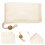 Beige Soap Storage Pouch Nylon Soap Exfoliating Shower Supply 8