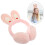 1Pc Pink Plush Ear Protector for Children Foldable Warm Ear Covers 8