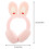 1Pc Pink Plush Ear Protector for Children Foldable Warm Ear Covers 2