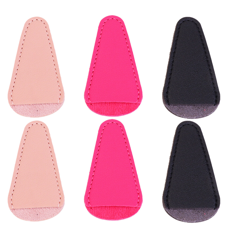 6Pcs Assorted Color Scissors Protective Covers Pu Sleeve Safety Tool 3074862216654