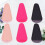 6Pcs Assorted Color Scissors Protective Covers PU Sleeve Safety Tool 5