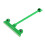 Green PP Window Squeegee for Home Use Smooth Scratch-Free Cleaning 8