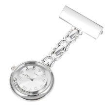 Medisch Verpleegster Zakhorloge Dames Strass Horloge (Zilver)
