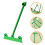 Green PP Window Squeegee for Home Use Smooth Scratch-Free Cleaning 7