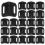 100Pcs Black Plastic Edge Protectors for Packing, Moving, and Shipping 10