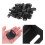 100Pcs Black Plastic Edge Protectors for Packing, Moving, and Shipping 11