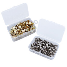 500 Pcs Scrapbooking Supplies Paper Fasteners Brads Office Metal