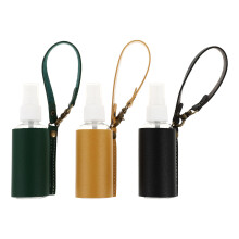3Sets Compacte Spuitfles Sleutelhangers Met PU Hoes in Diverse Kleuren