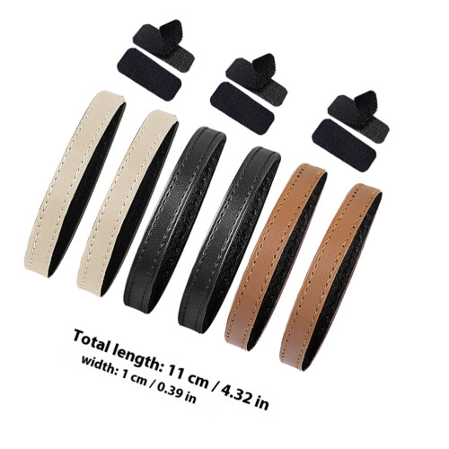 3Paia Elastiche Antiscivolo Per Tacchi Alti in PU 1
