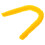 Clarinet Pull Through Cleaning Brush Flute For Inside Yellow 5