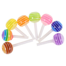 25Pcs Resin Nail Charms Assorted Color DIY Manicure Accessories Set