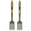 2Pcs Ergonomic Silicone Forks Multi-Function Dinner Forks For Home Use 1