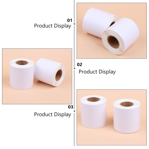 1 Roll Label Thermal Paper Reel Office 1