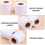 1 Roll Label Thermal Paper Reel Office 3