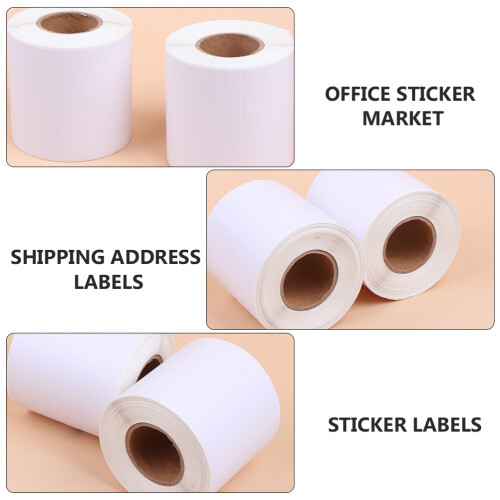 1 Roll Label Thermal Paper Reel Office 2