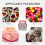10Pcs Cartoon Animal Pattern Candy Cookie Storage Box Portable Multi 8