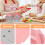 10Pcs Cartoon Animal Pattern Candy Cookie Storage Box Portable Multi 6