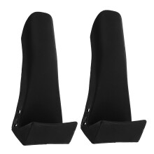 2Pcs Tire Changer Jaw Protector Covers Black Plastic Rim Clamp Sleeves