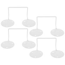 4Pcs Home Use Mattress Non Slip Baffles Sturdy White Metal Fasteners
