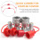 2 Sets Outdoor Subwoofer Connector Dust Protection Cap Quick Coupler 11