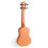 Soprano Ukulele Inc Bag Pick  Strings Pastel Peach 6