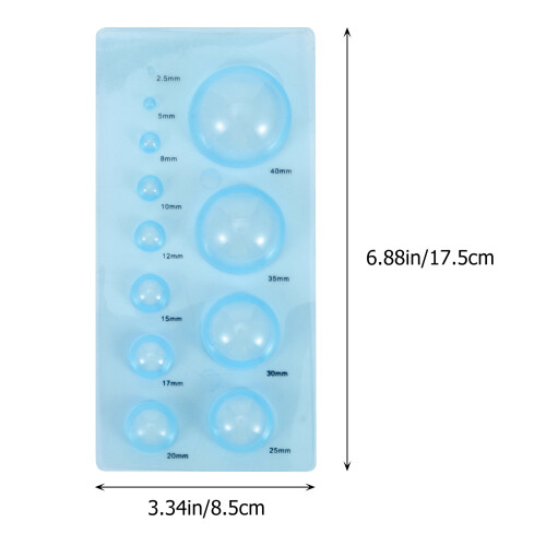 4St Duurzaam ABS Quilling Mold Set, Handige DIY Papiertool 1