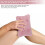 1 Stuks Pakket Gel Kussen Roze Pvc Plus Polyester 9