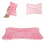 1 Stuks Pakket Gel Kussen Roze Pvc Plus Polyester 4
