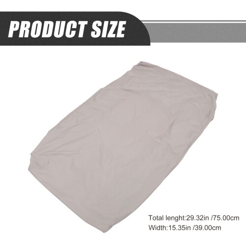 Comfortable Grey Deep Pocket Waterproof Fitted Bed Sheet for Home 1