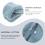 Draagbare Blauwe Luiertas Voor Baby Stroller Organizer 8
