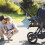 Draagbare Blauwe Luiertas Voor Baby Stroller Organizer 9