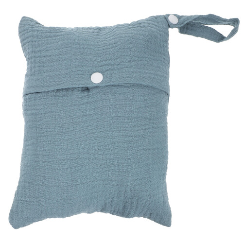 Draagbare Blauwe Luiertas Voor Baby Stroller Organizer 2