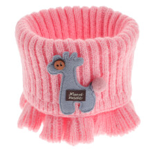 Pink Toddler Scarf Lightweight Warm Winter Neck Wrap for Kids