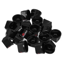 20 Stuks Spuitdoppen Professionele Spuitmondjes Zwart